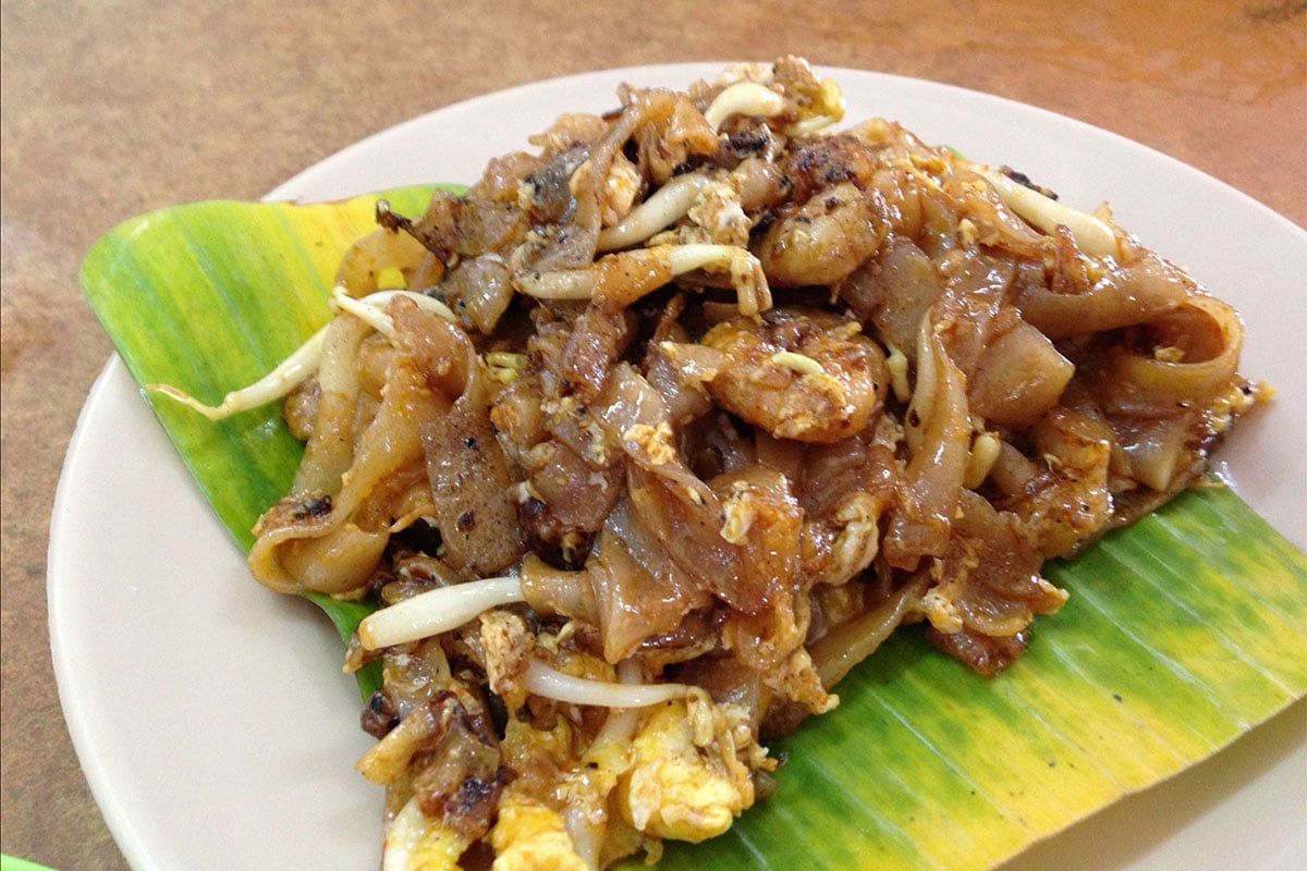 The Malaysians and Singaporeans have their own version of Pad See Ew, which is called Char Kway Teow. It is a hearty dish consisting of meat, shrimp, veggies, and all-important chewy noodles.