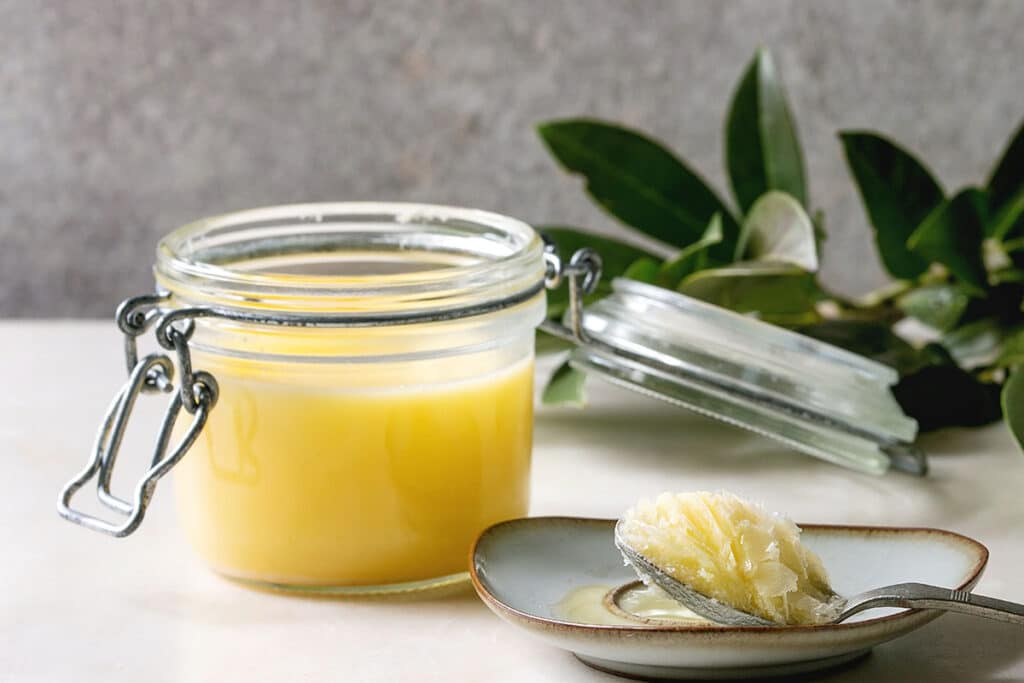 In a pinch, you can use melted butter as an alternative to clarified butter in many circumstances. It will, however, retain most of its moisture as well as that all-important butterfat.