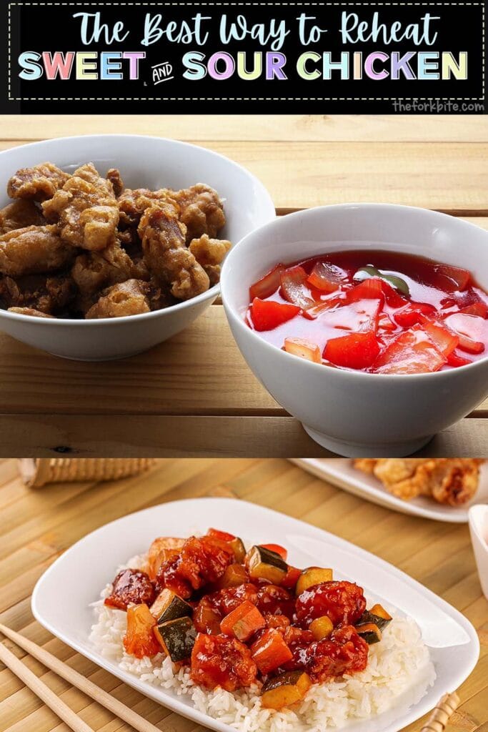 If you are interested to know how to reheat the sweet-and-sour chicken, so it’s as good as it was when you first made it, you are about to find out.
