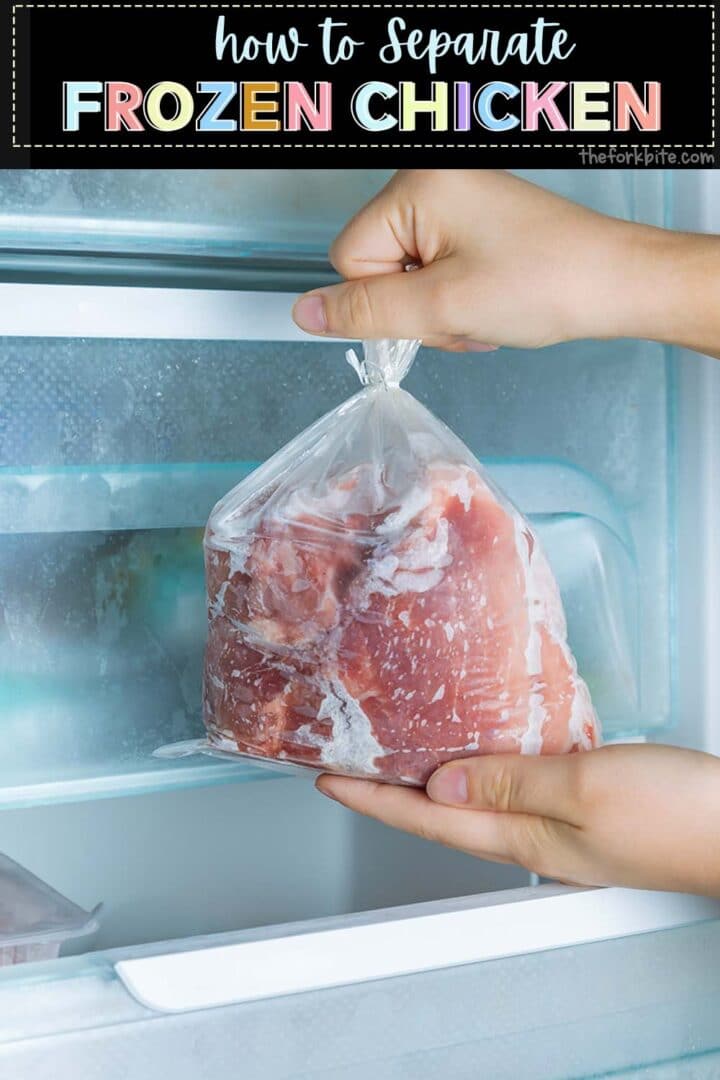 How to Separate Frozen Chicken The Fork Bite