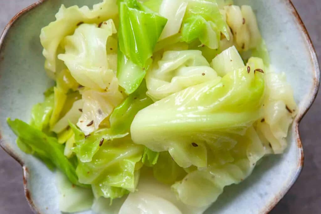 By itself, cabbage is bland. But treat it as a star and season it well; you will have a flavor overload. Butter will add even more to its deliciousness.