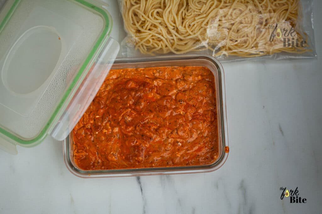 Uncooked, dried spaghetti can last for several years. But once it's been cooked, it will start to turn if you keep it out at room temperature for longer than a couple of hours.