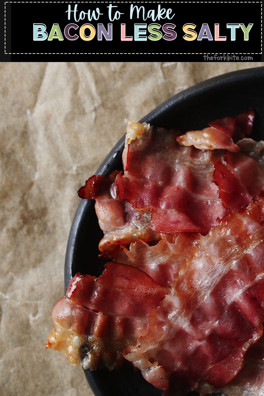 Bacon is not only smoky but also has lots of salt or sodium. Often, this salty flavor gets overpowering, even if you cure it yourself, especially if you want to reduce your sodium intake.