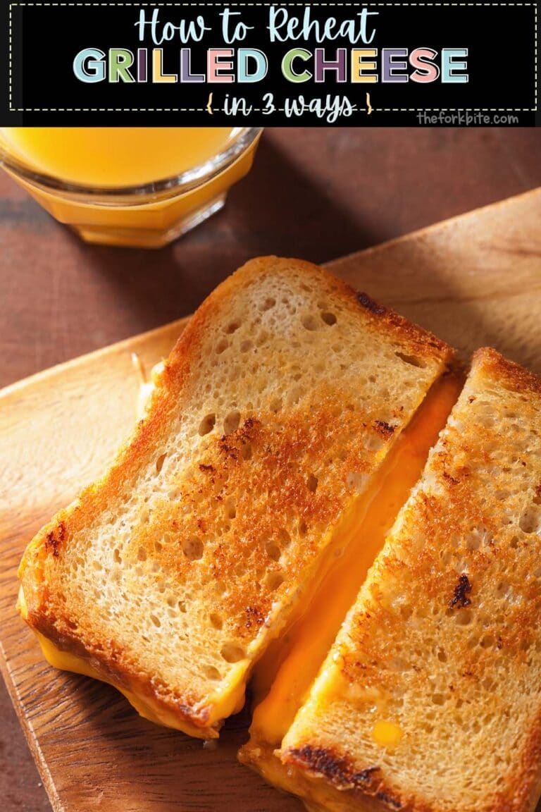 How to Reheat Grilled Cheese (3 Best Ways) The Fork Bite