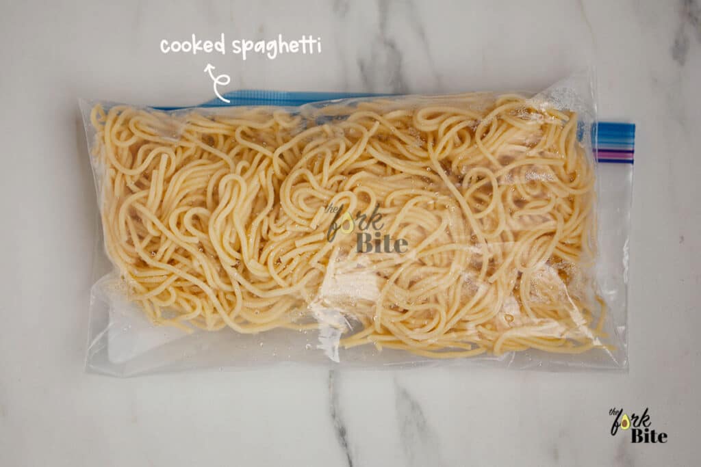 Cooked leftover spaghetti is easy to store for reheating at a later date, providing you store it in the right way. The same goes for any leftover pasta sauce. 