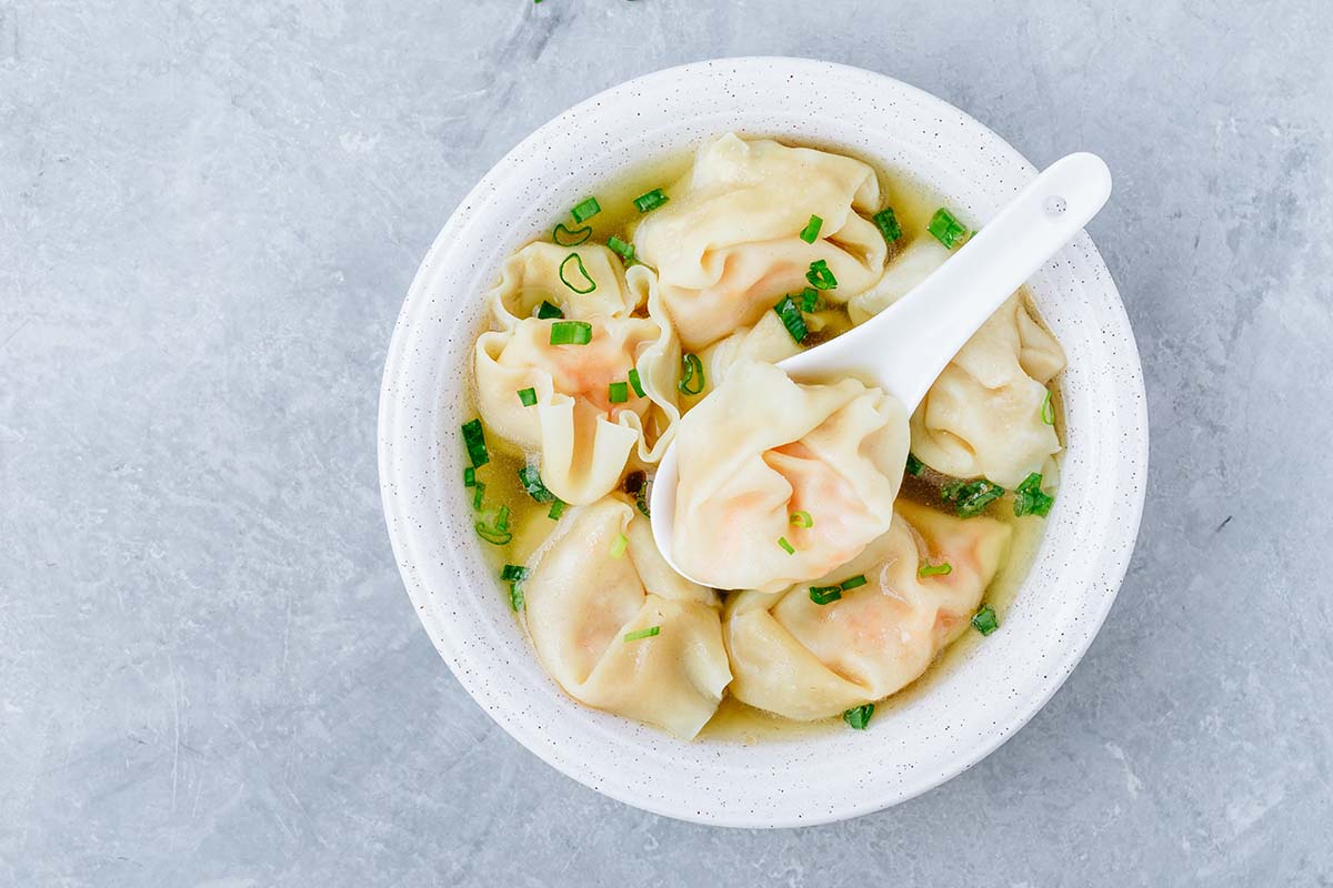 This is another dumpling term generic in its approach. Wontons can contain many fillings and can be cooked by boiling, pan-frying, or steaming.