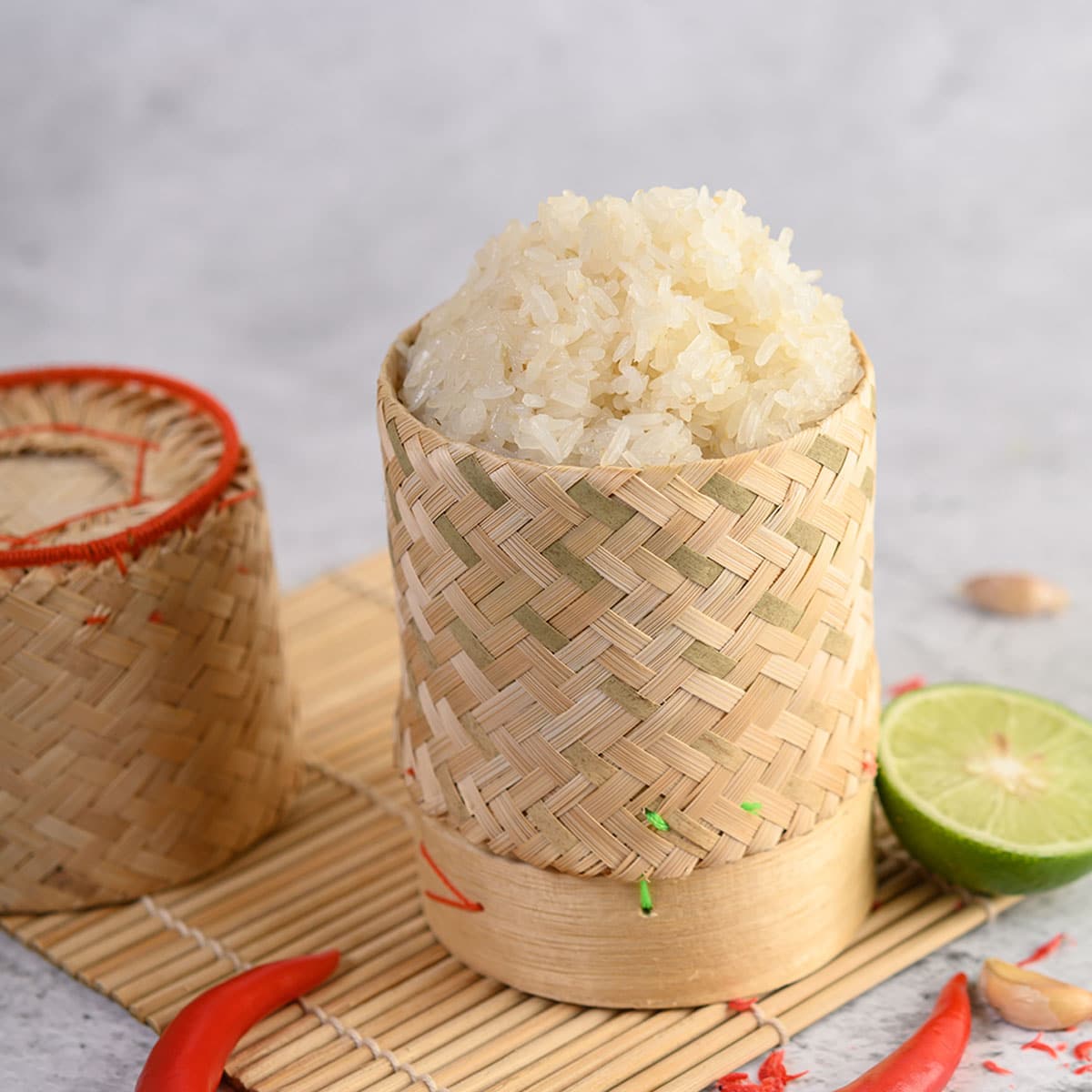 Steaming is by far the best way to reheat sticky rice. All you have to do is prepare your steamer, fill some water and bring it to a boil. Once boiling, turn it down to simmer.
