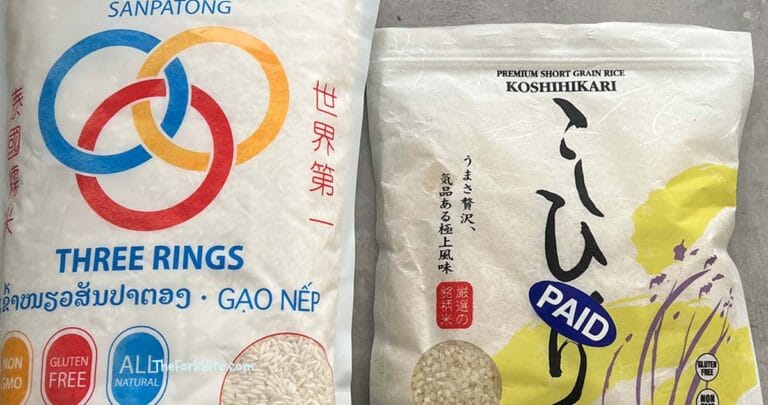 With the similarities in textures, some folks assume that sushi rice and sticky rice can be switchable with one another. Because both of them are sticky, an attribute you don’t find in other rice varieties.