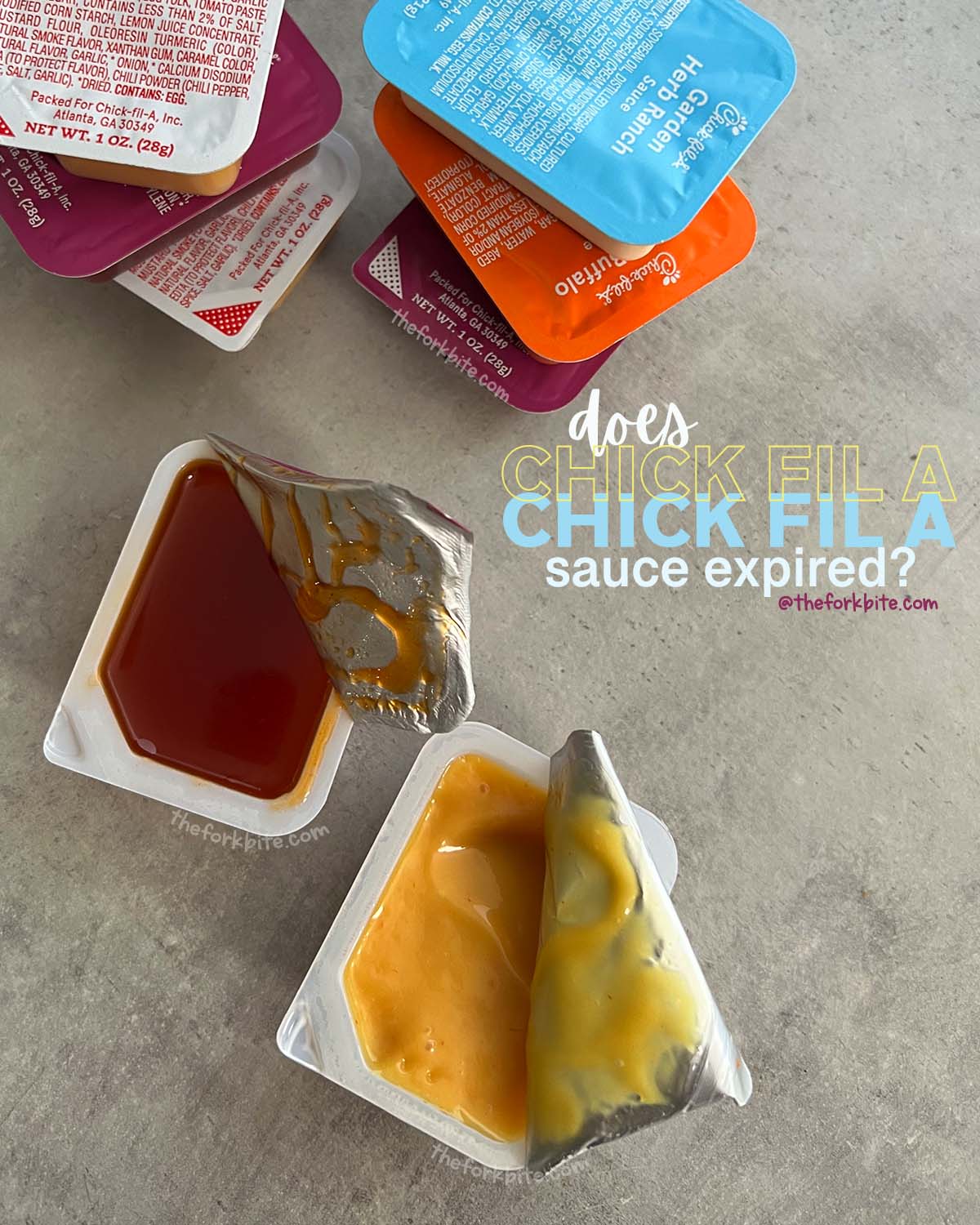 Yes, the sauce from Chick-fil-A does – indeed – expire. The time it lasts depends heavily upon how the sauce is packaged.