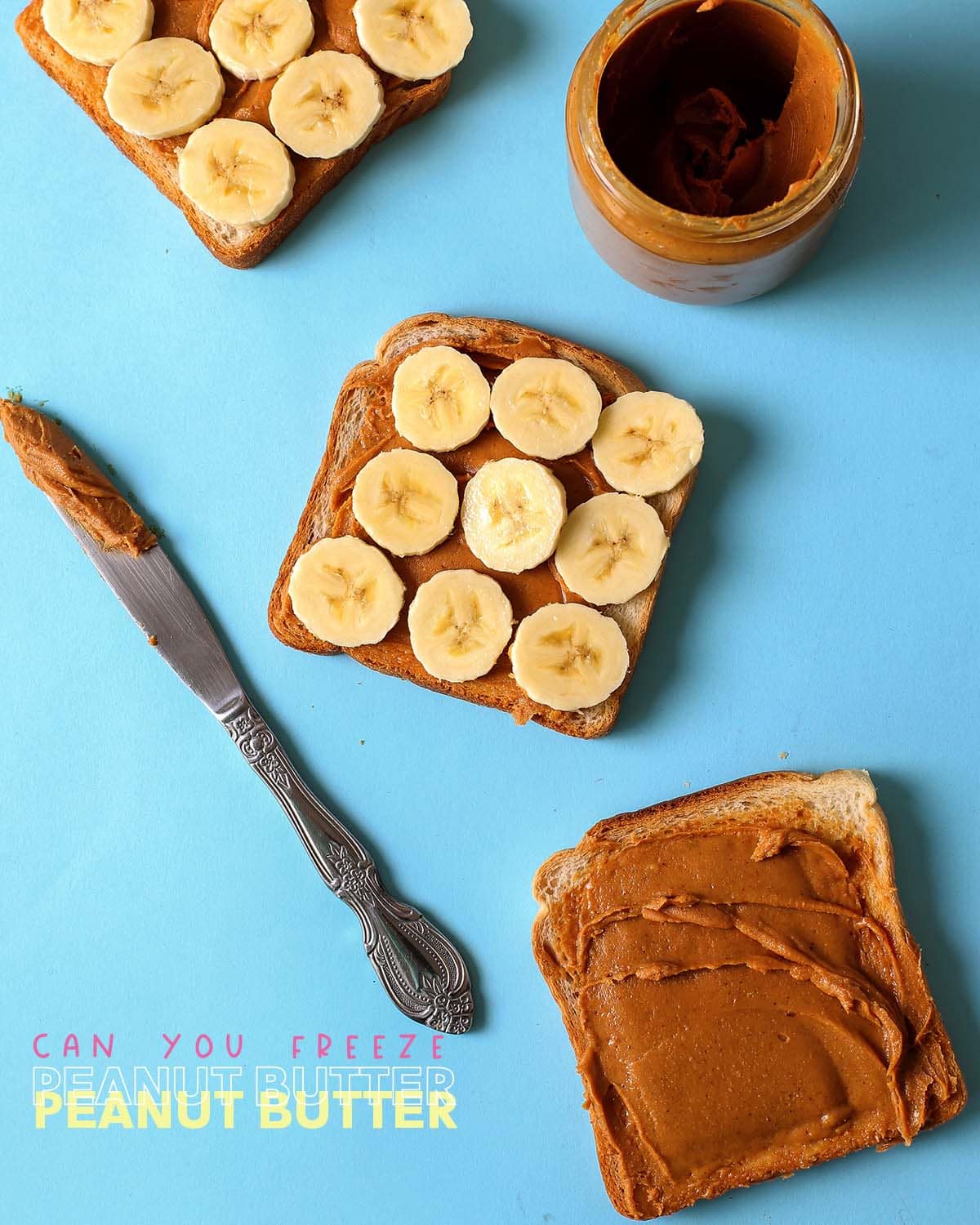 If you freeze peanut butter, it will keep for six months. You can get the same results by freezing it without removing its packaging. You can separate it into portions, seal it, and then freeze it as an alternative.