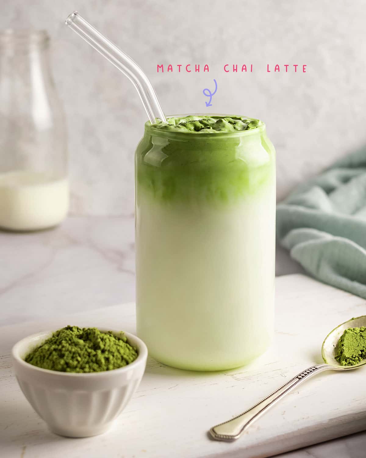 The matcha gives it a beautiful green color, and the chai spices add a depth of flavor that is simply irresistible. And to top it all off, you can add a dollop of whipped cream and a sprinkle of matcha powder for extra decadence.