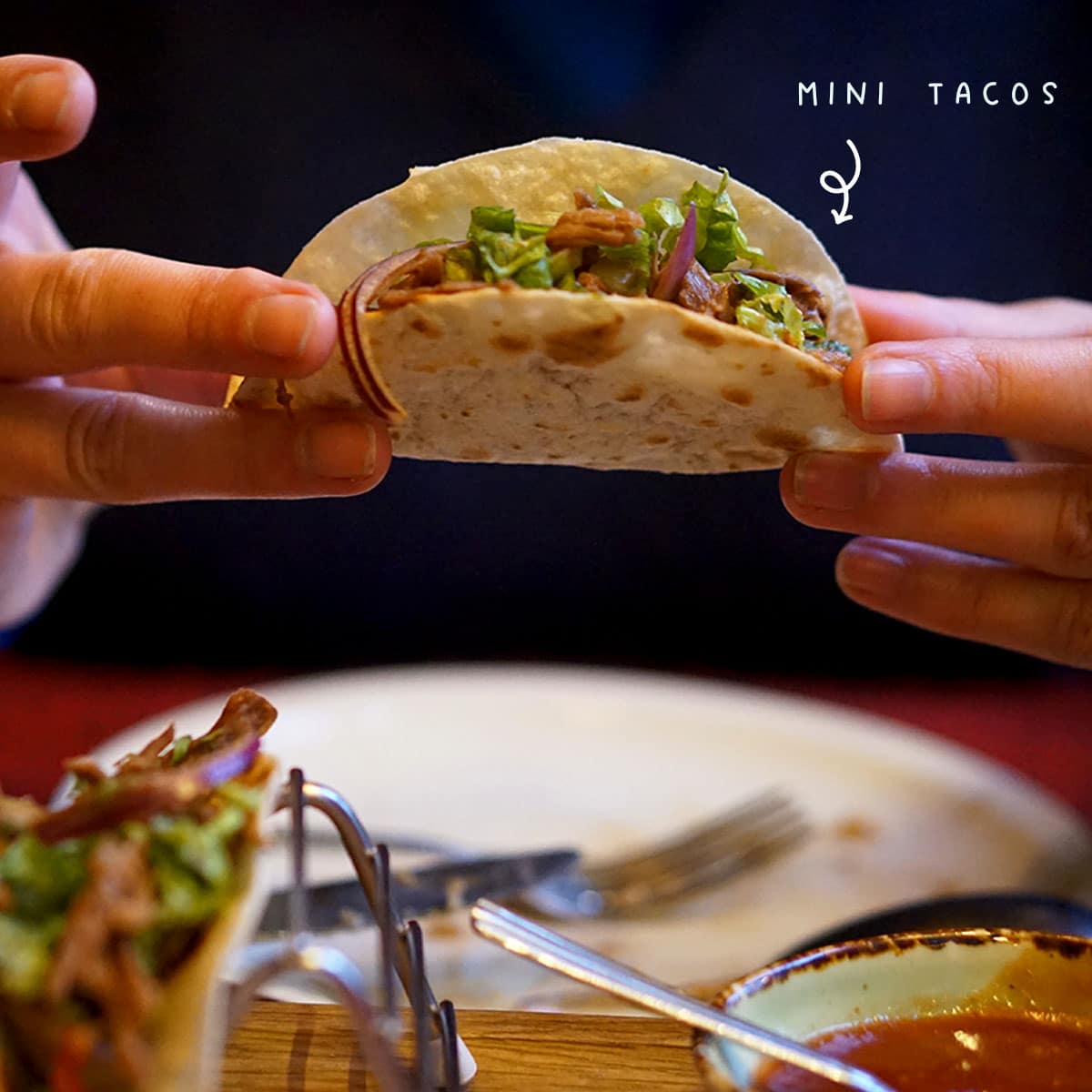 A single mini taco usually has around 70 calories, making them a great option for those watching their weight.