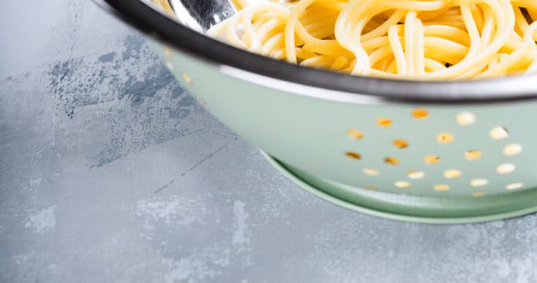 It is helpful to stir the pasta while cooking to distribute the starch evenly. When pasta is left to sit in the water, the noodles can start to stick together.