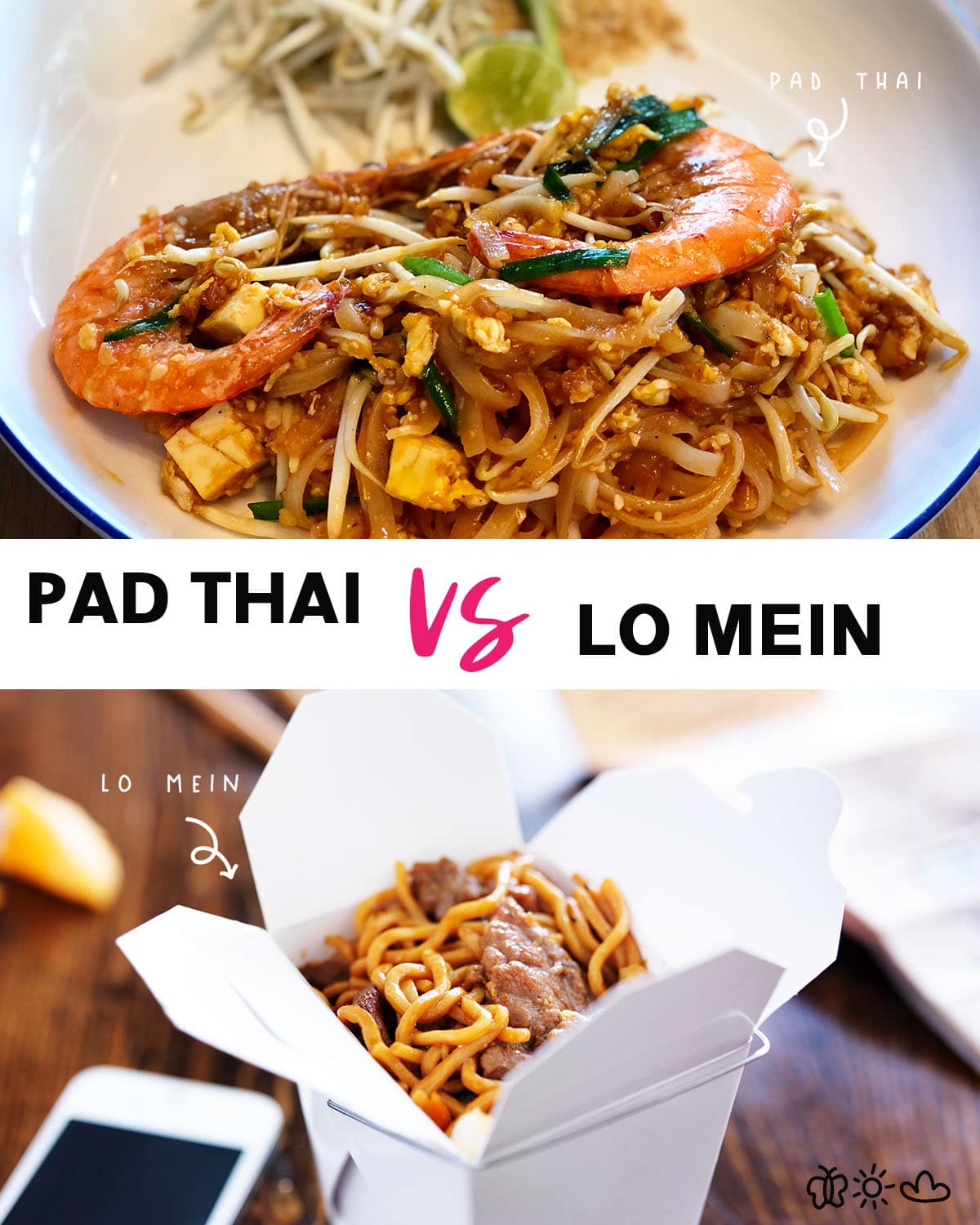 Which do you prefer: Pad Thai vs Lo Mein? It’s a tough question, isn’t it? They both seem so delicious. But which is the better dish? Well, that all depends on what you’re looking for in a meal.