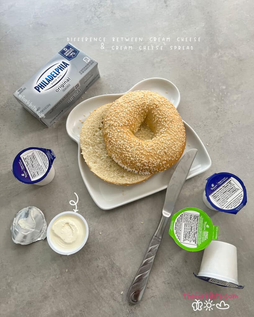 Difference Between Cream Cheese and Cream Cheese Spread The Fork Bite