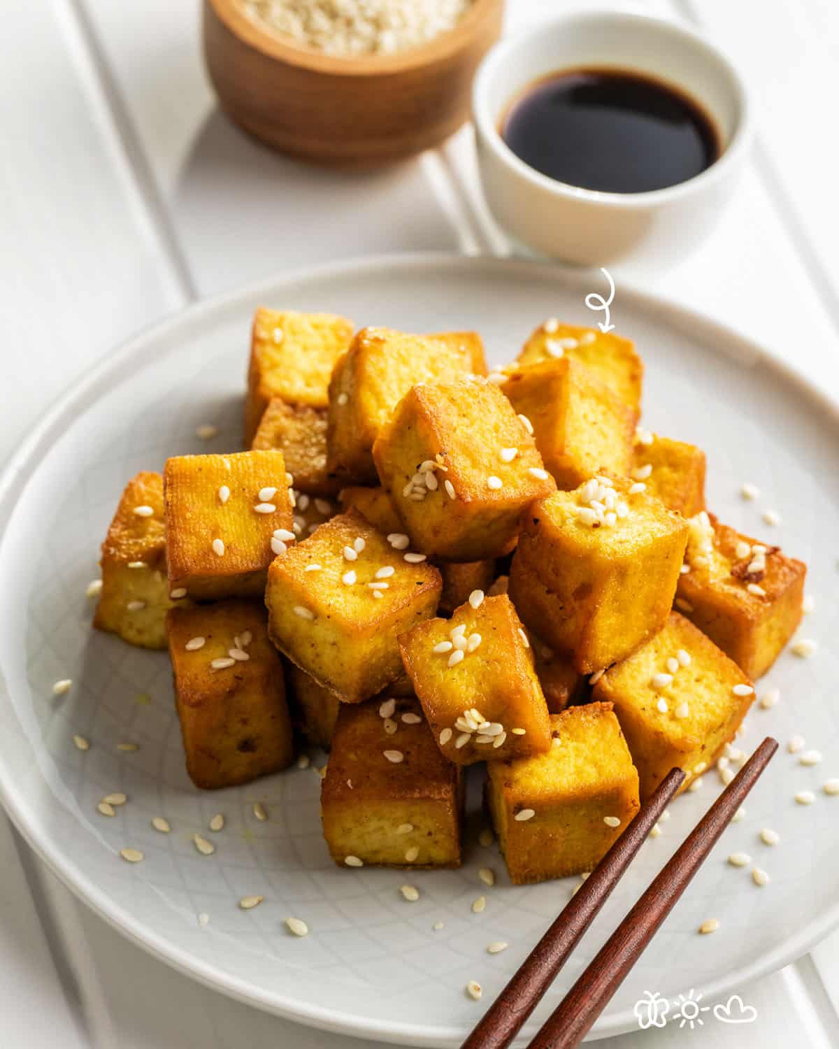 This tofu is easy to reheat due to its ability to maintain its shape when heated for a long time. The best way to reheat firm block tofu is in a pan on the stove.