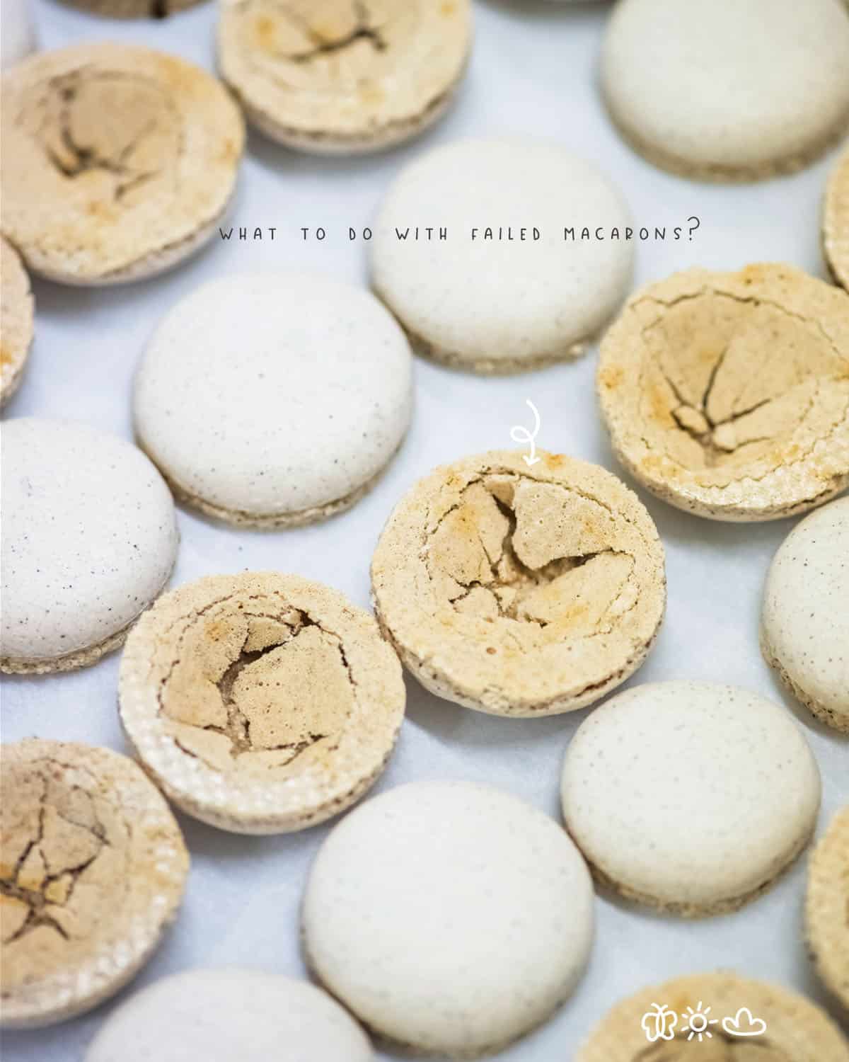 As every pastry chef knows, macarons can be a bit finicky. Sometimes they turn out perfect, and sometimes they don’t. If you’re unlucky enough to end up with a batch of failed macarons, don’t fret – here are some ideas for what to do with them.