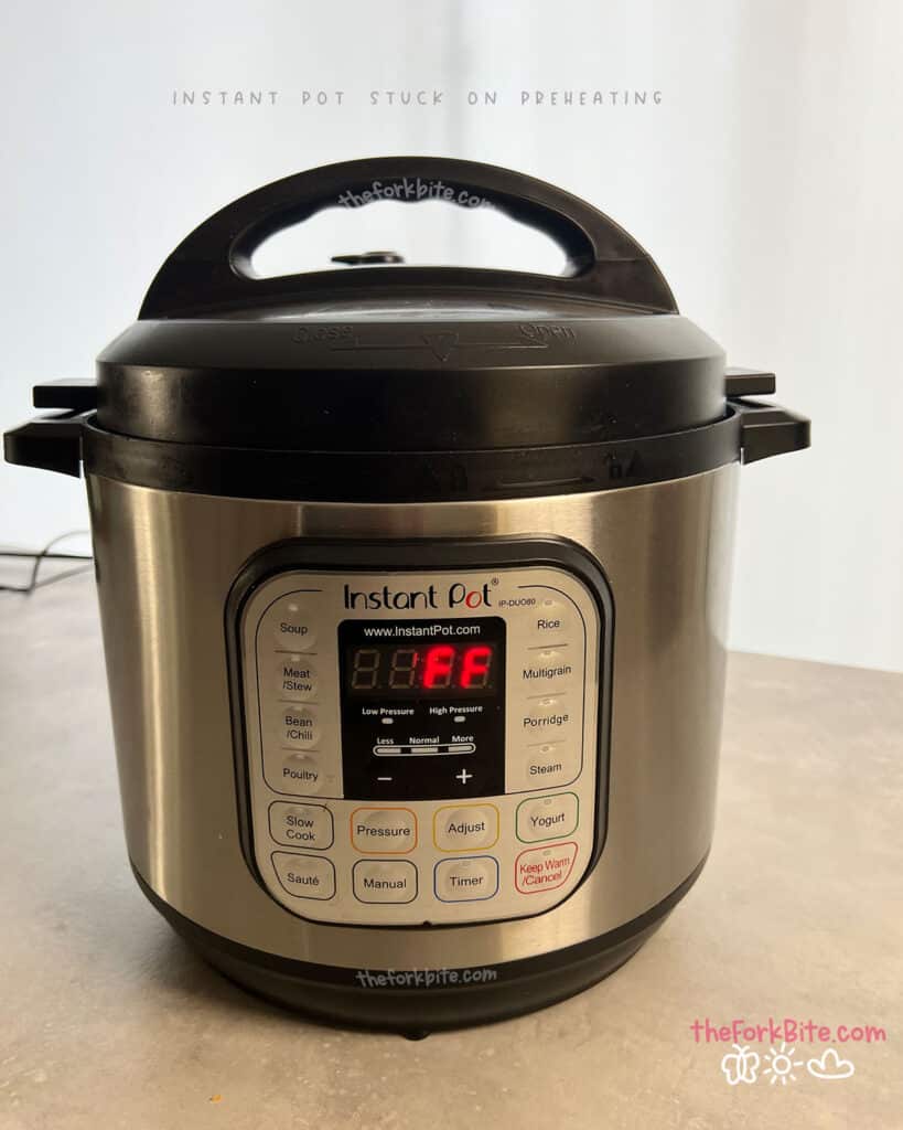 Instant Pot Stuck on Preheating? 6 Ways to Solve it The Fork Bite