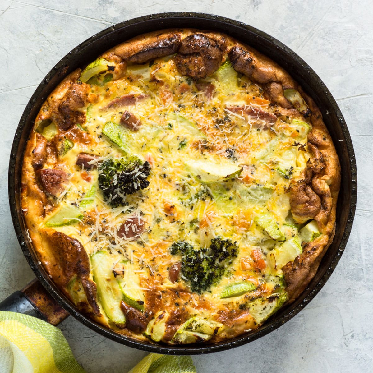 Erbsen Frittata Ital Omelette - Rezepte Suchen