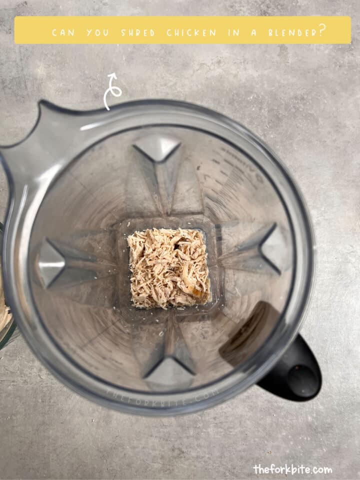 Can You Shred Chicken in a Blender? Doing it the Right Way The Fork Bite