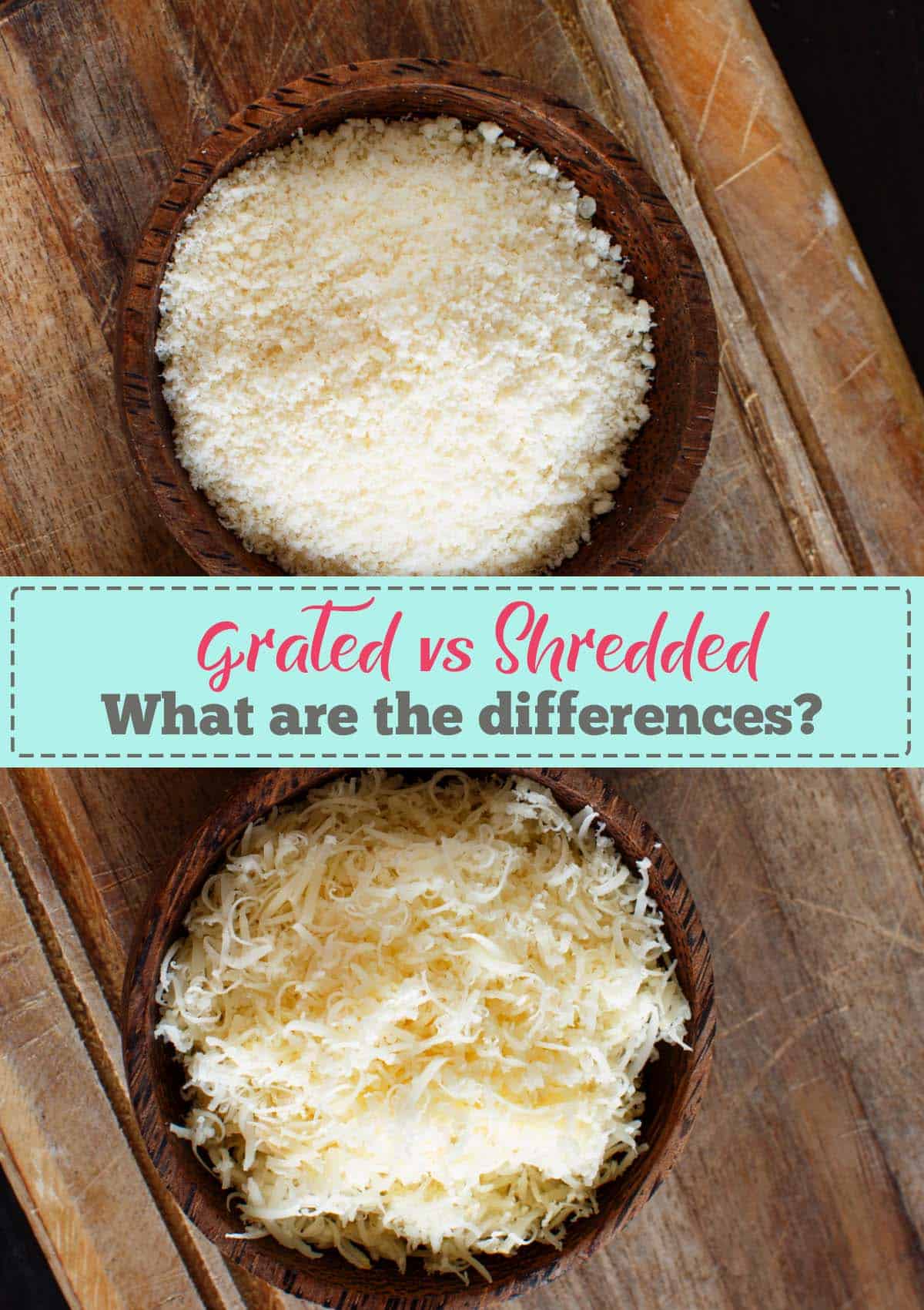 Let's explore the differences between grated and shredded ingredients, including their uses and applications in cooking and baking.