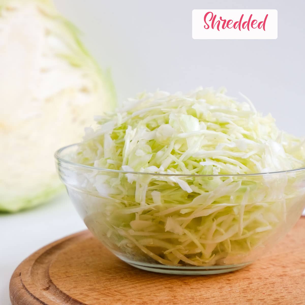 Shredded ingredients are usually coarser than grated ingredients, as the blades of a shredder are designed to create longer, thicker strips of food.