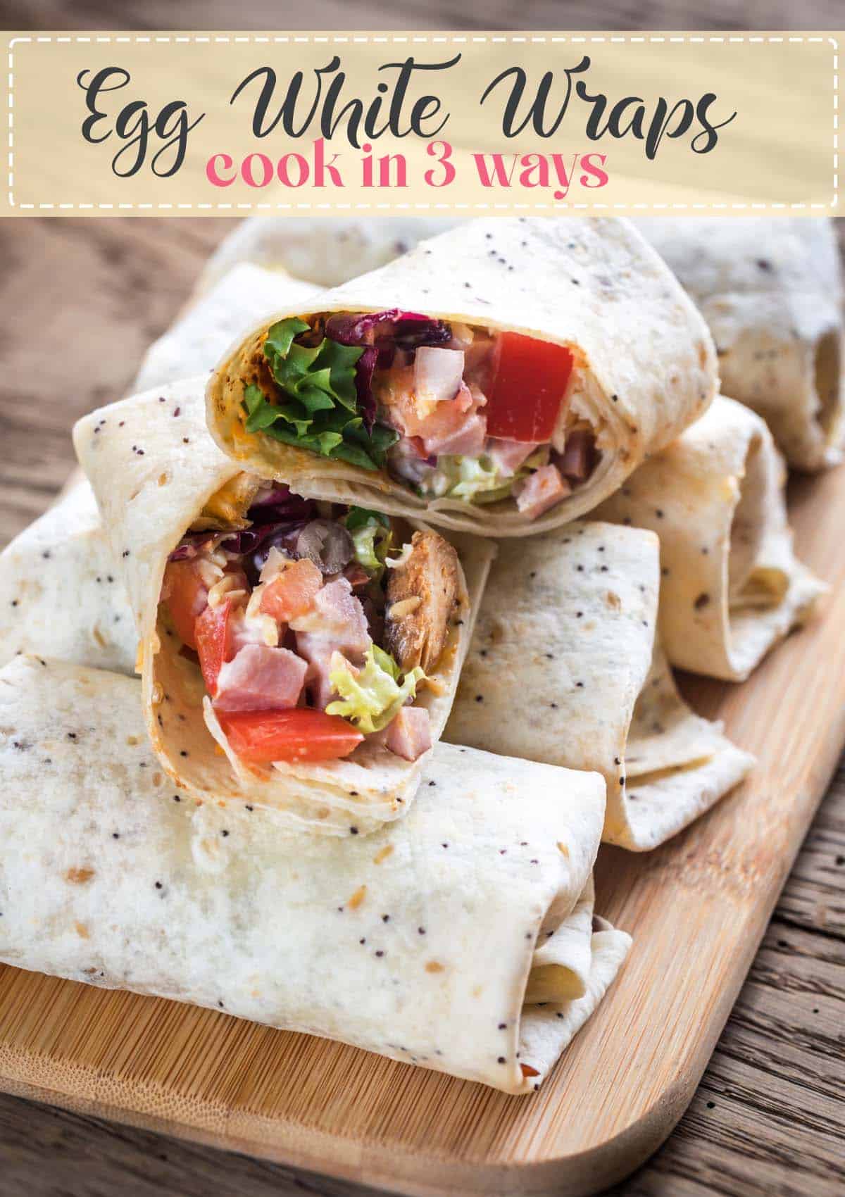 Making egg white wraps is an easy way to enjoy light, healthy breakfast options that will keep you full longer.