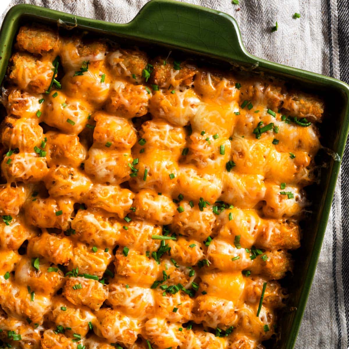 I love how easy and convenient this recipe is! The Tater Tot Casserole can be made in a single pot, making it an easy one-dish meal perfect for busy weeknights. It's also budget-friendly and can be customized with different meats, vegetables, and cheeses to suit your preferences.
