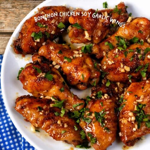Bonchon Chicken Soy Garlic Wings are the perfect combination of sweet and savory flavors, with just the right amount of garlic to keep things interesting.