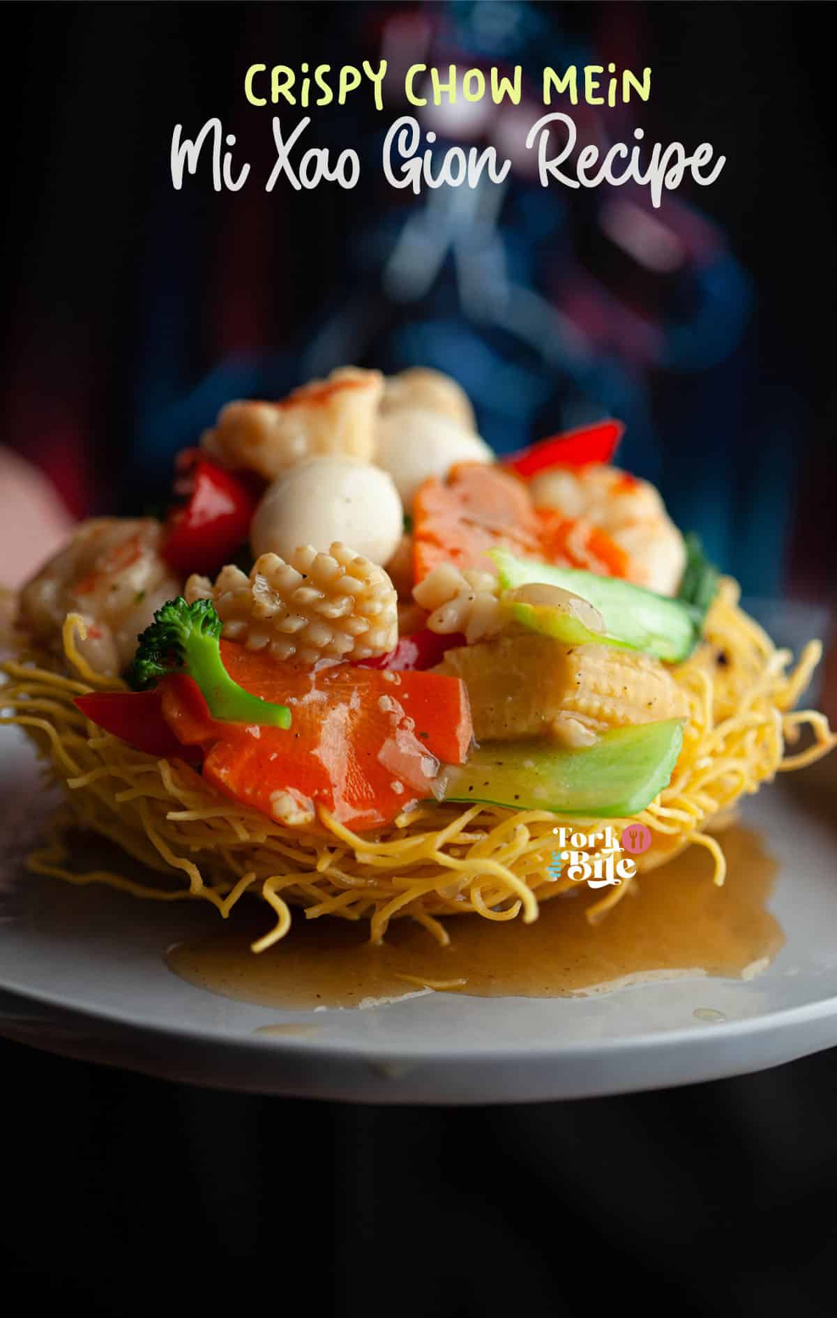 Indulge in the authentic flavors of Vietnam with this delicious Mi Xao Gion recipe. Savor the perfect blend of savory noodles, juicy stir-fried meats, and vegetables, all cooked perfectly with a rich sauce.