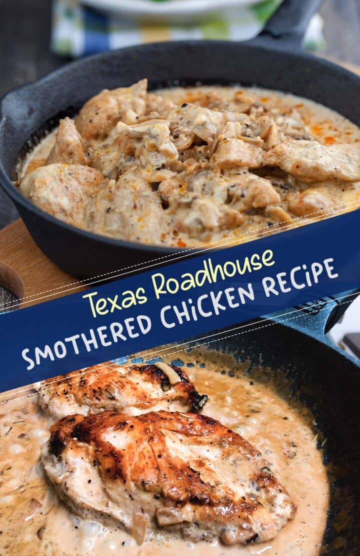 Smothered Chicken Texas Roadhouse Recipe The Fork Bite