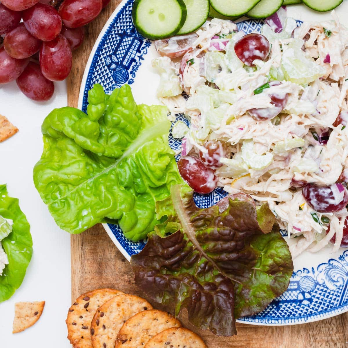 Savor our vibrant California Chicken Salad recipe, featuring juicy grapes, crunchy pecans, and tender chicken tossed in a creamy, tangy dressing.