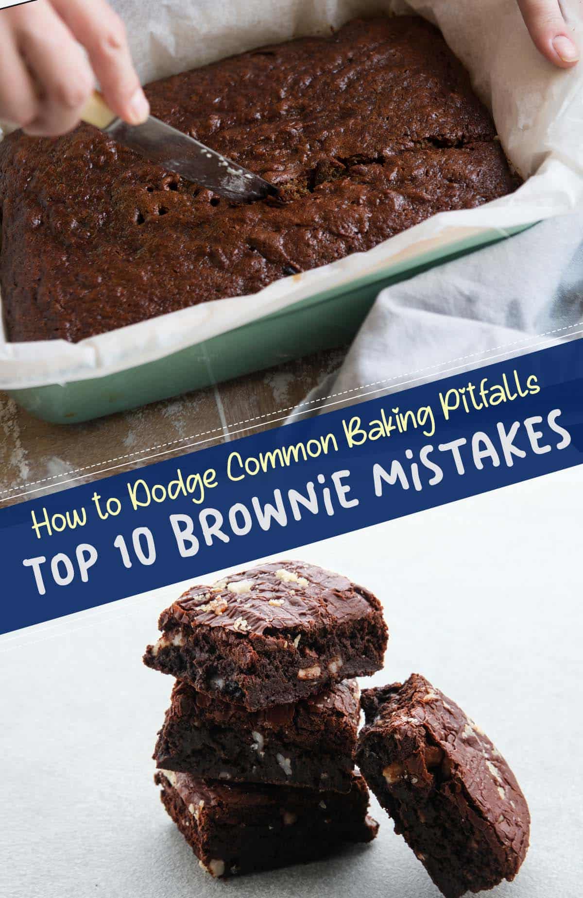 Master the art of brownie baking by avoiding these 10 common mistakes. Learn from our expert tips to achieve perfectly moist, delicious brownies every time.