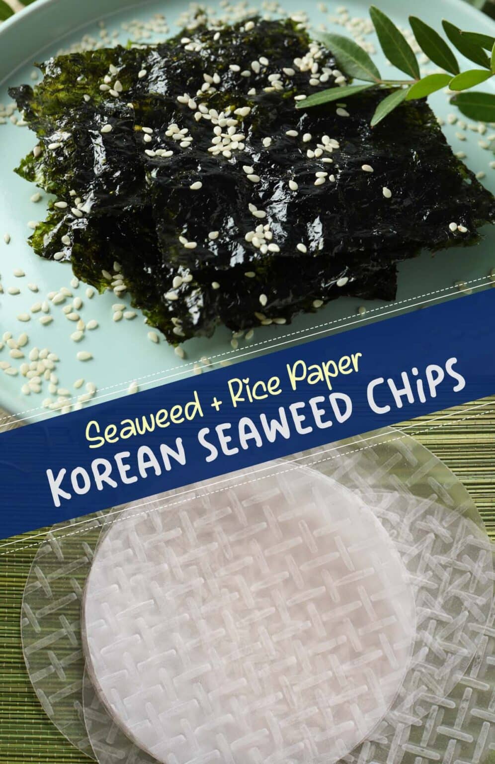 Korean Seaweed Chips Snack Recipe The Fork Bite