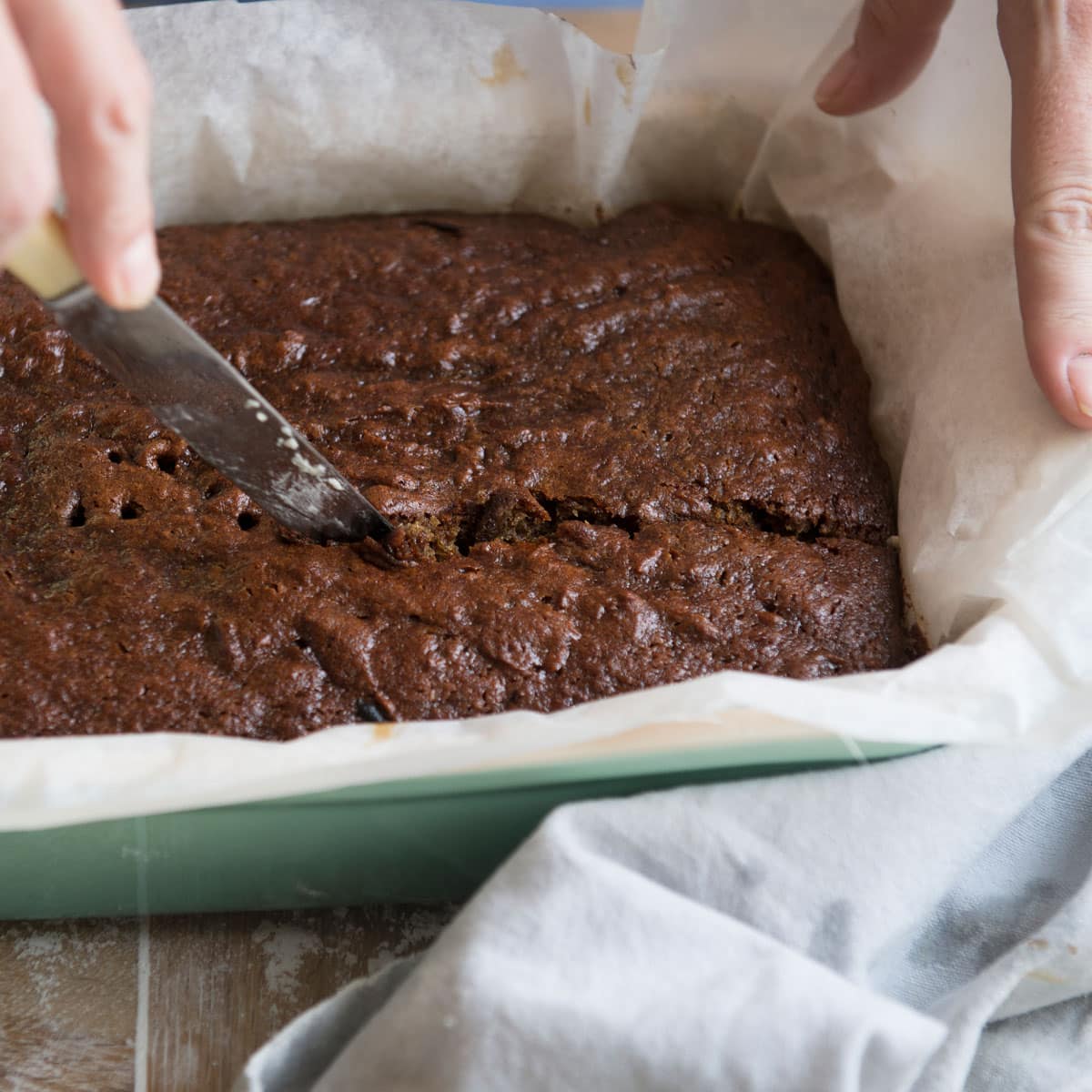 The size of the pan you choose can significantly affect the brownies' thickness and the baking time required.