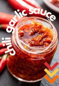 Homemade no-preservatives Chili Garlic Sauce