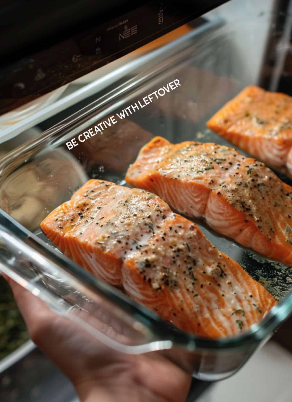 Your leftover salmon deserves a second chance! Don't toss it – transform it into something amazing