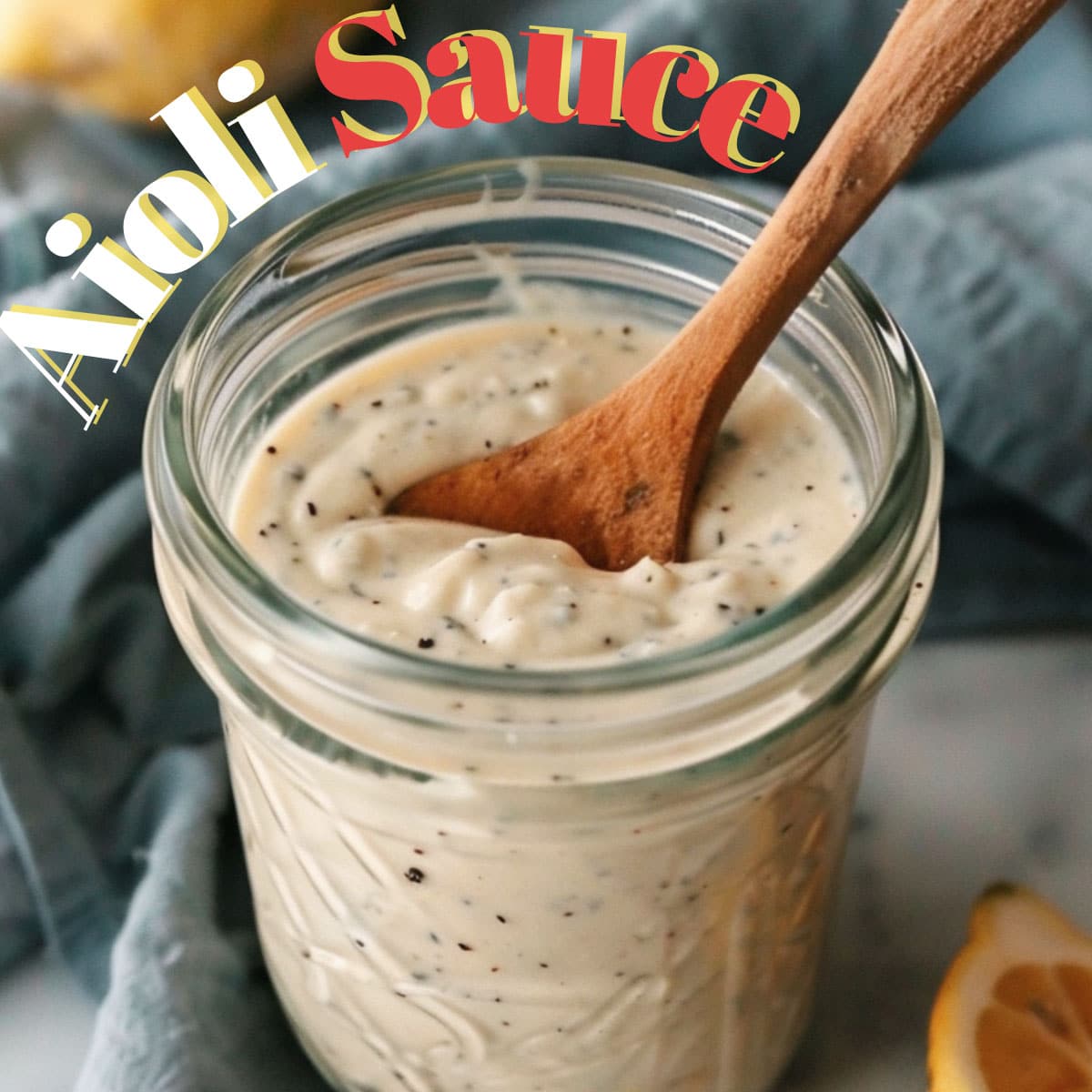 Fresh, homemade lemon aioli, the ideal tangy and creamy condiment to elevate your meals.