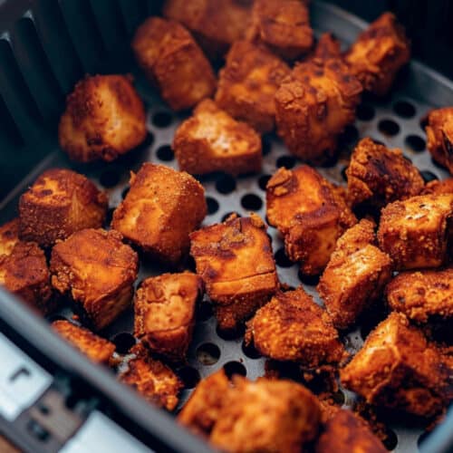 Transform bland tofu into crispy, flavorful bites with your air fryer.