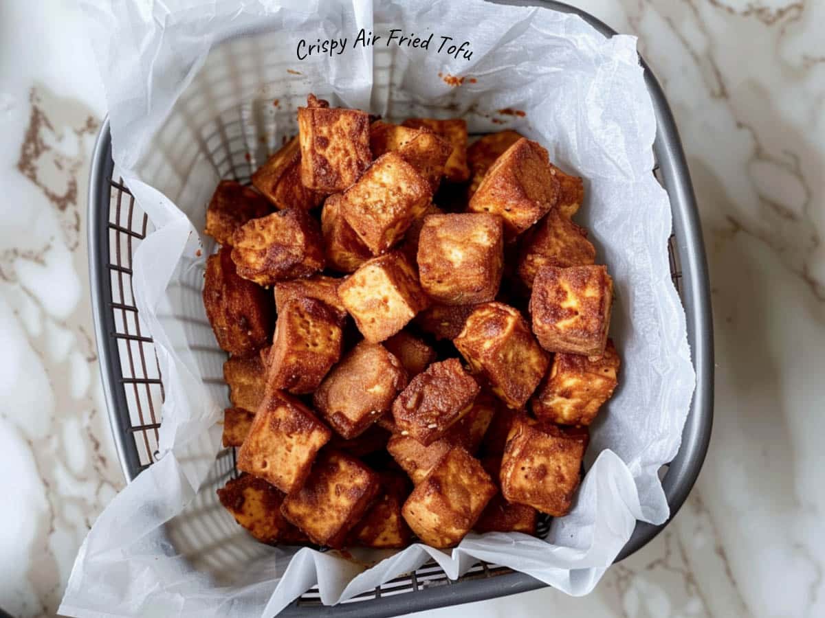 Air fryer tofu ready for anything: curries, stir-fries, rice bowls, or delicious dipping sauces.